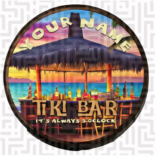 Tiki Bar - Sunset at Five