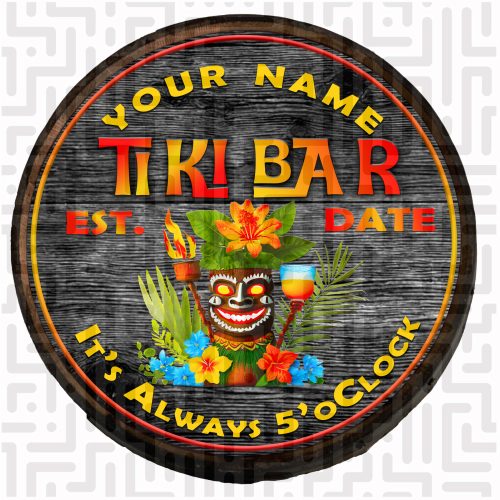Tiki Bar - It's Always 5 o'clock