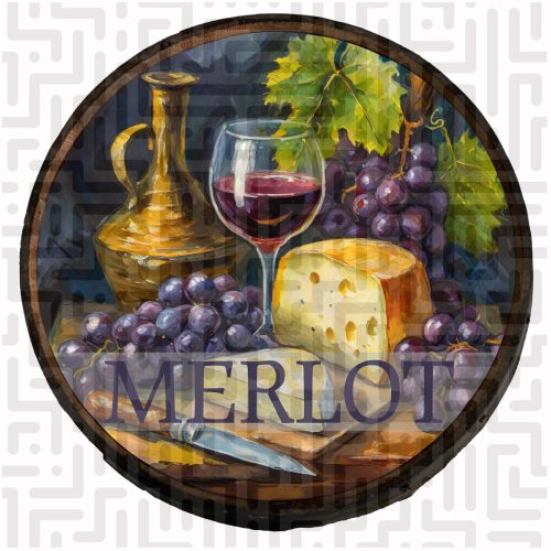Merlot Wine Barrel
