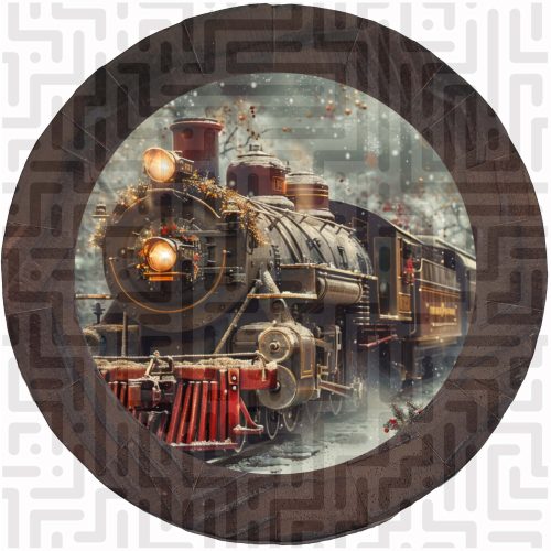 Vintage Christmas Bierdeckel